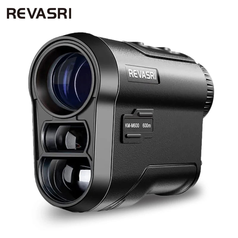 600M Golf Laser Rangefinder with Slope Compensation, Flagpole Lock, Vibration Alerts, and USB Rechargeable Feature for Accurate Golf Measurements