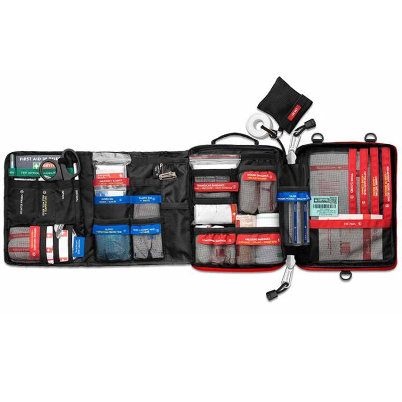 All-Weather Waterproof First Aid Kit for Outdoor Enthusiasts – Essential Medical Supplies for Hiking, Camping, Cycling, and Travel