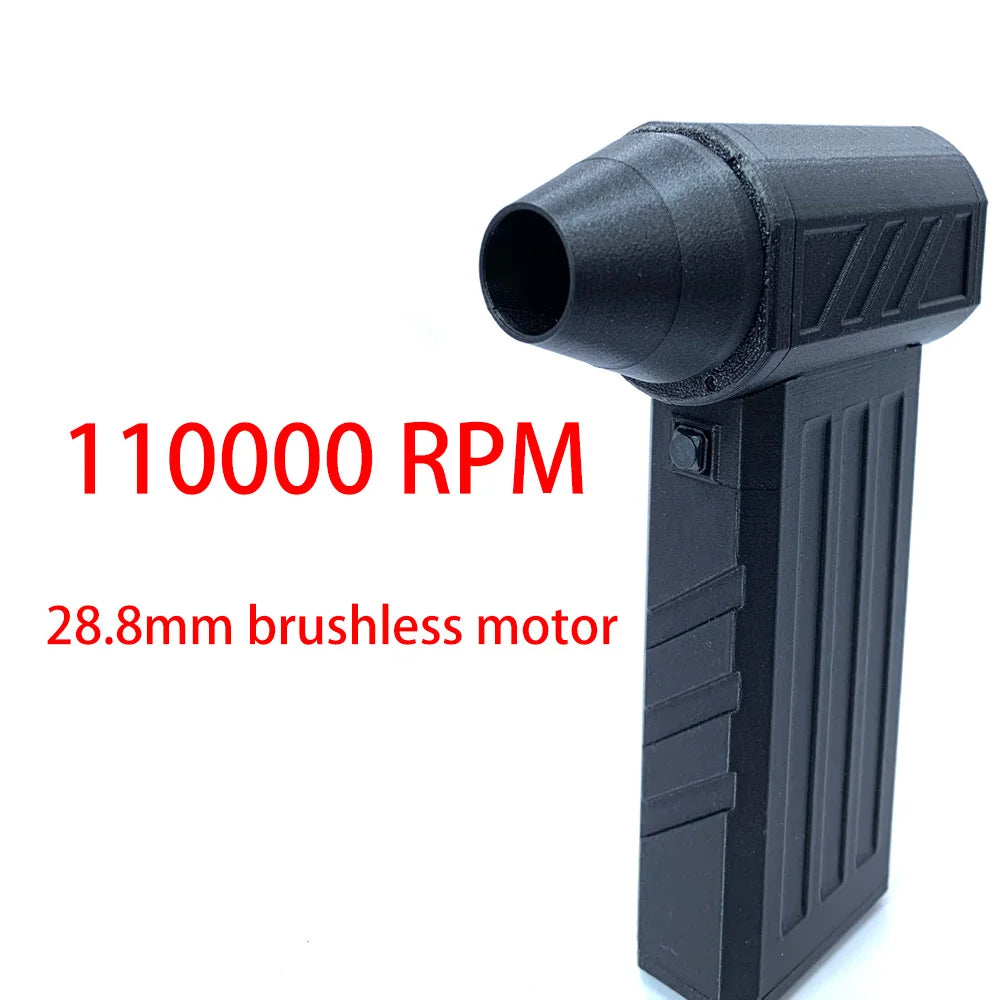 High-Power Silent Turbo Fan Air Duster - Efficient 130,000 RPM Brushless Motor for Ultimate Cleaning Performance
