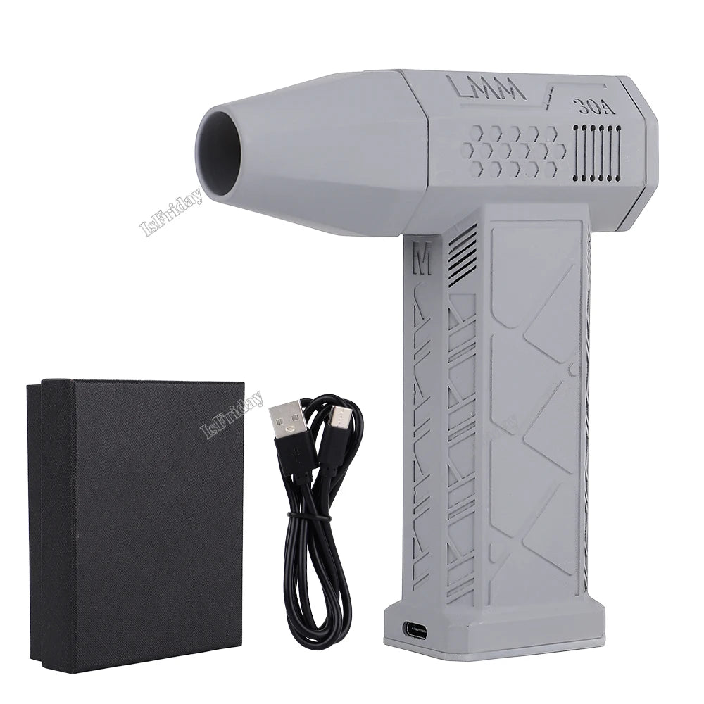 High-Performance Portable Mini Turbo Jet Fan - Experience Rapid Drying with 130,000 RPM and 52 m/s Wind Speed, Featuring a Brushless Motor for Ultimate Efficiency