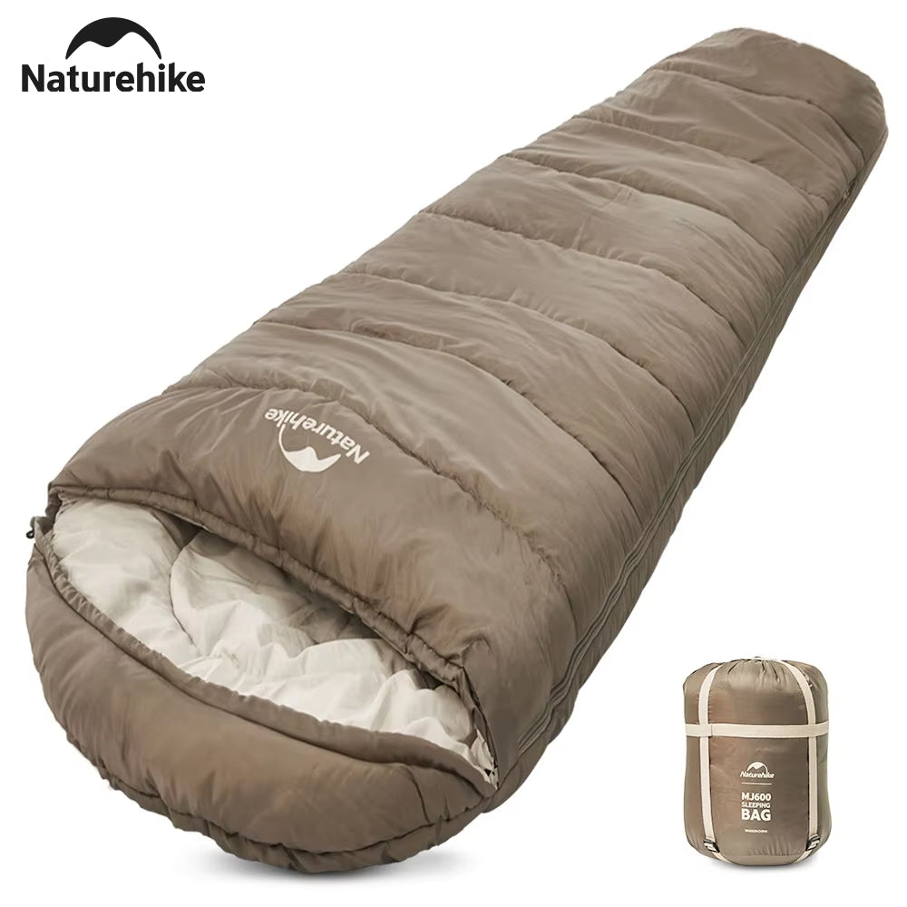 MJ600 Premium Waterproof 4-Season Sleeping Bag for Ultimate Comfort in Outdoor Hiking and Camping Adventures