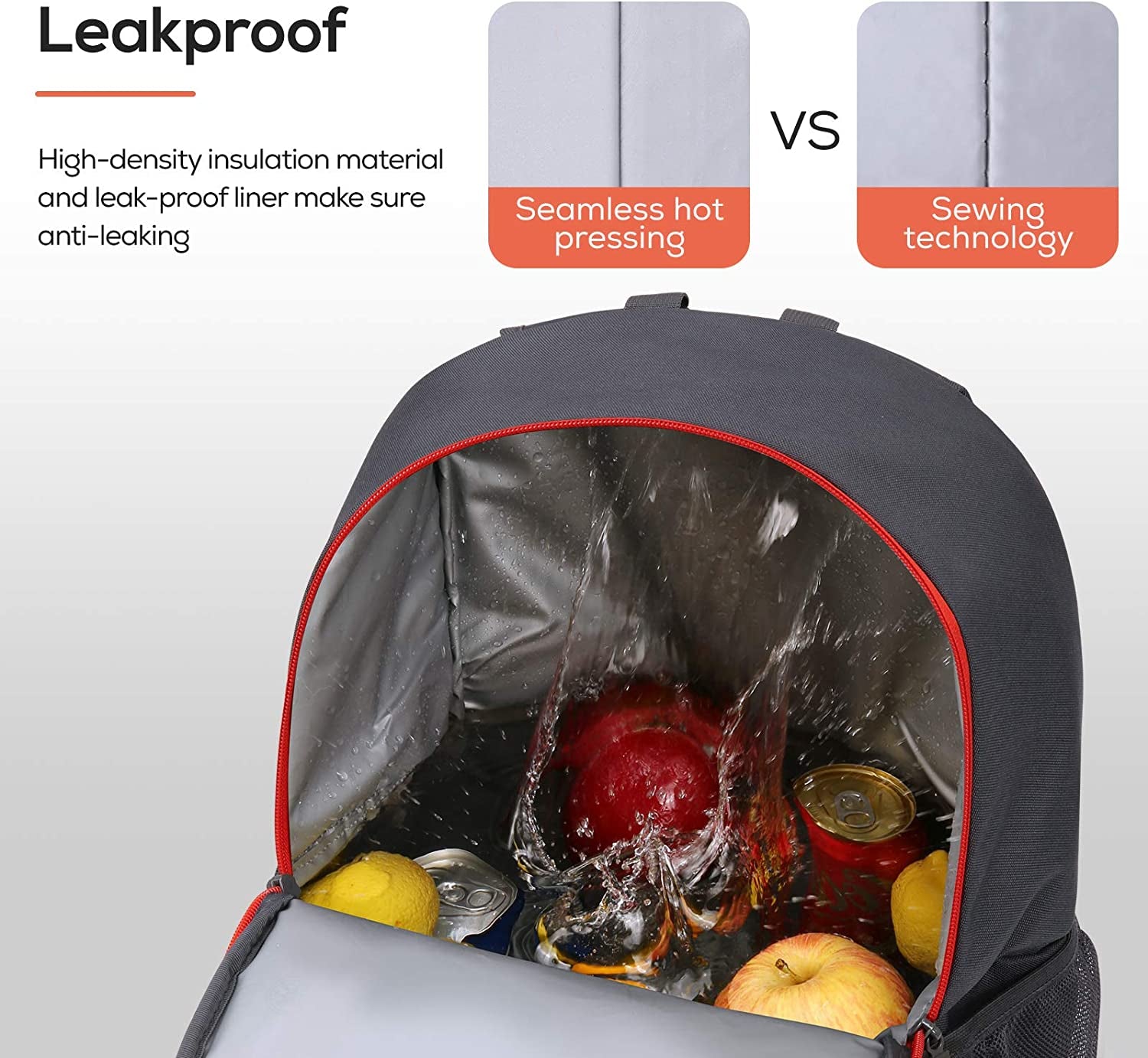 Premium Insulated Backpack Cooler - Lightweight, Leakproof Design for 28 Cans, Perfect for Outdoor Adventures, Work, Picnics, Hiking, and Beach Trips