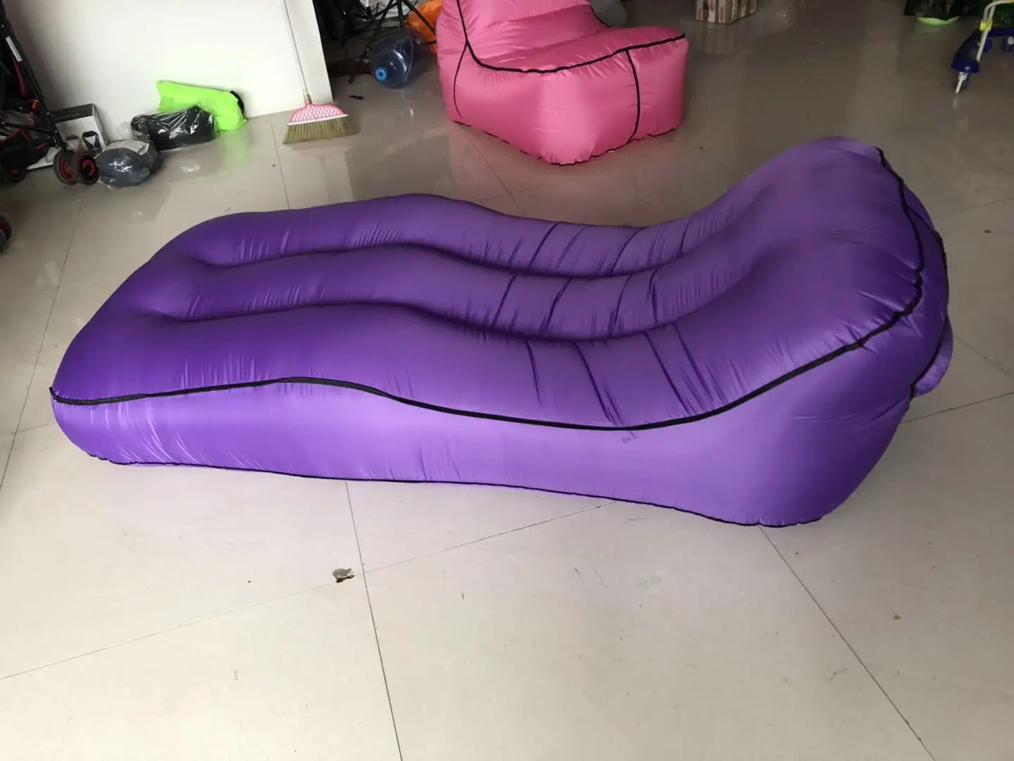 Revolutionary Inflatable Camping Sofa and Bed - Effortless Setup, Premium TPU Nylon Durability
