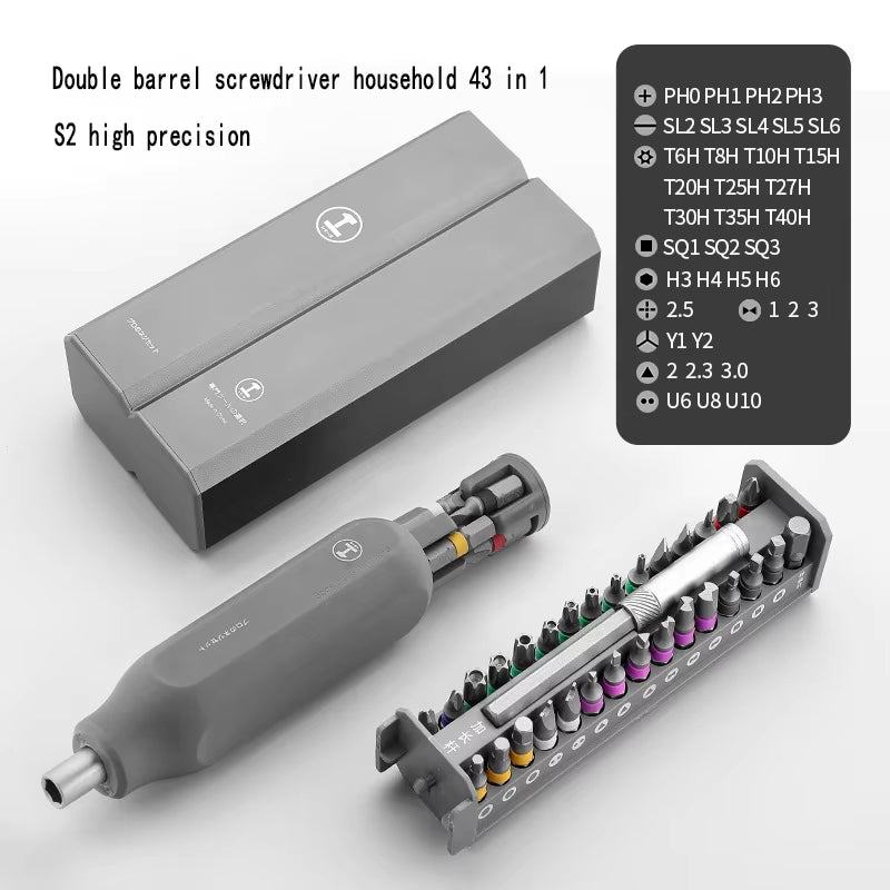 Professional 32/46-in-1 Magnetic Screwdriver Set - Precision Tool Kit for Mobile and Computer Repair