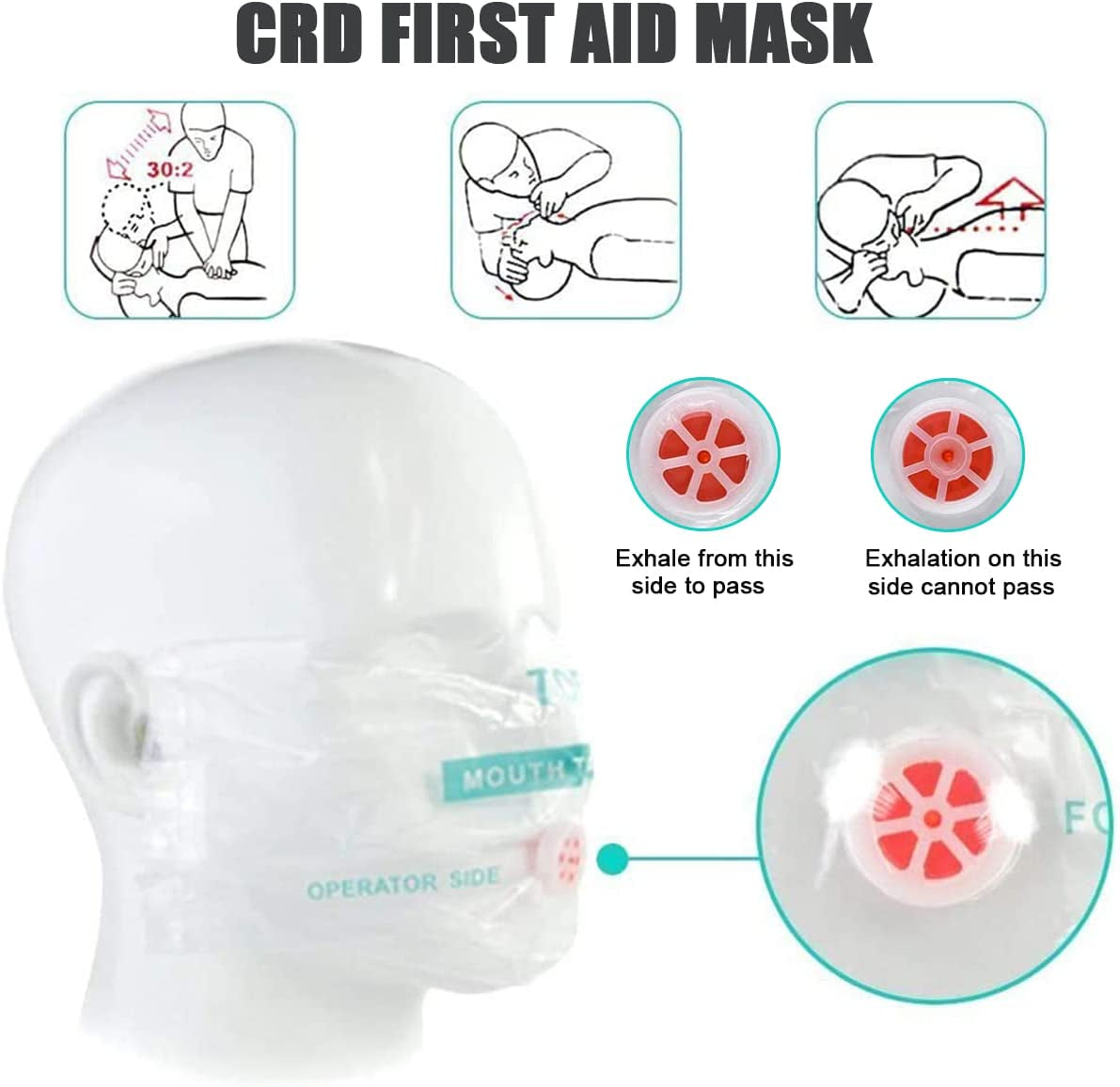 Essential Snake and Bee Sting First Aid Kit with Venom Extractor Suction Pump and CPR Face Shield (Blue) for Outdoor Adventures