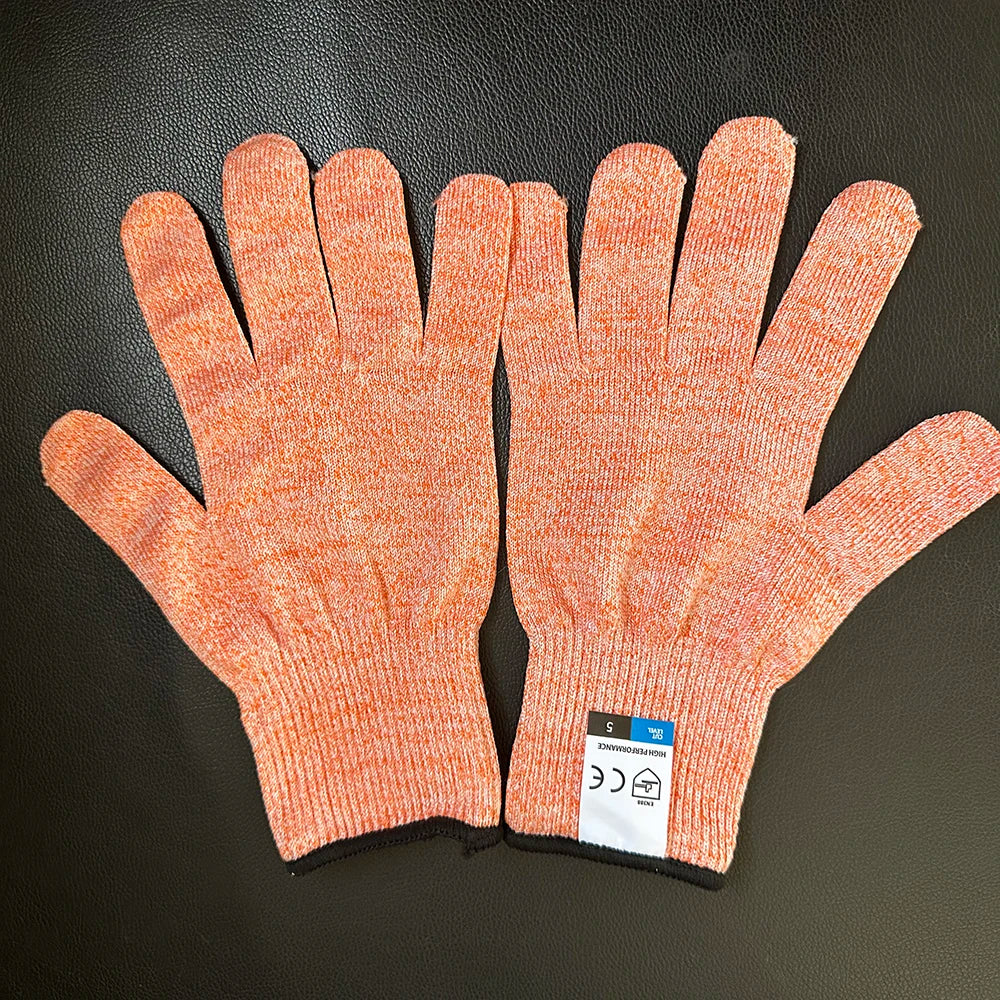 HPPE Level 5 Heavy-Duty Cut-Resistant Gloves for Superior Protection in Kitchen, Fishing, and Industrial Applications