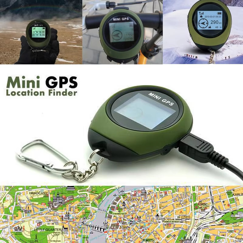 Advanced GPS Tracker with Integrated Compass for Outdoor Navigation and Safety