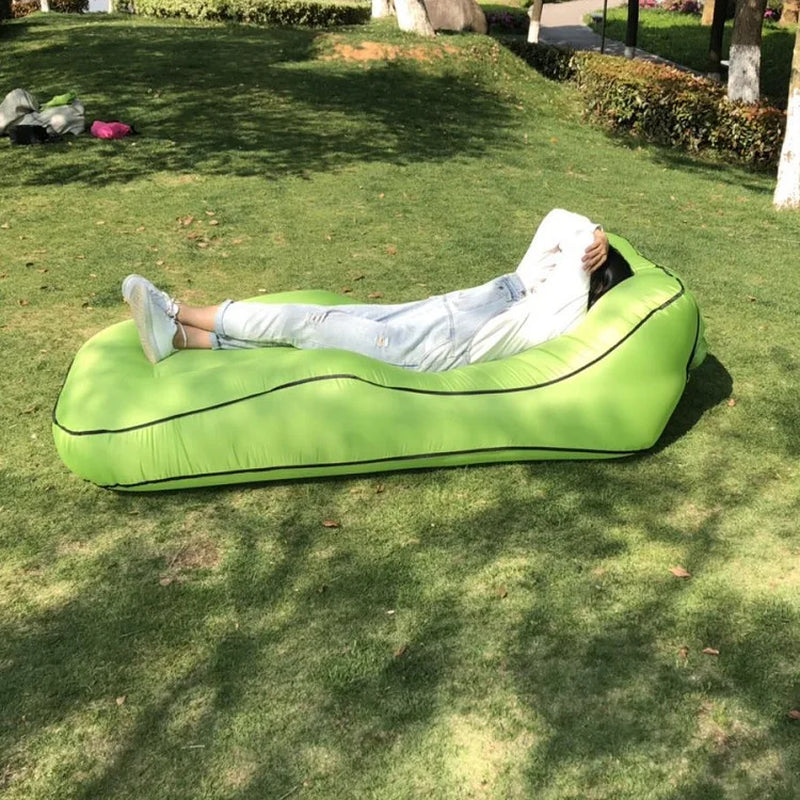 Revolutionary Inflatable Camping Sofa and Bed - Effortless Setup, Premium TPU Nylon Durability