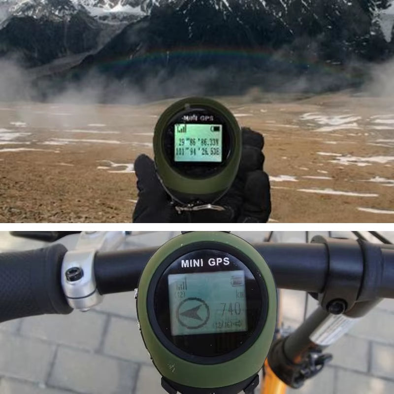 Advanced GPS Tracker with Integrated Compass for Outdoor Navigation and Safety