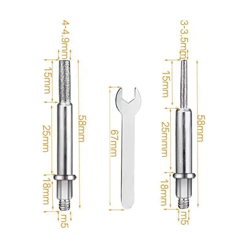 High-Performance Portable Chain Grinder with Innovative Handshake Functionality - Ideal for All-Year Metalworking Projects