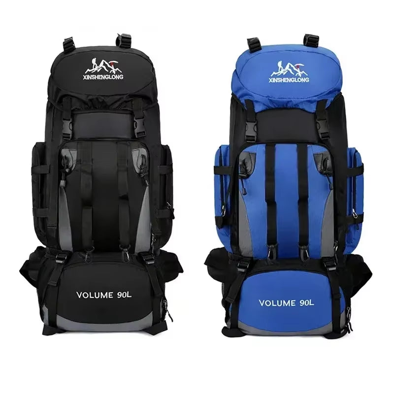 Premium 90L Waterproof Travel Backpack - Versatile Outdoor Sports Bag for Camping and Hiking Adventures