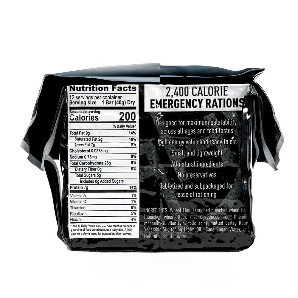 Ready Hour 2,400-Calorie Emergency Ration Bars