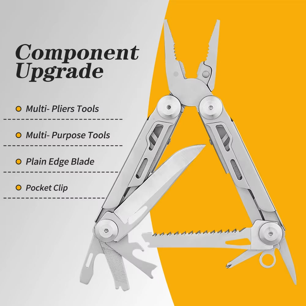 13-in-1 Multi-Purpose Tool - Ideal Gift for Men, Fathers, Birthdays, and Christmas Camping Experiences