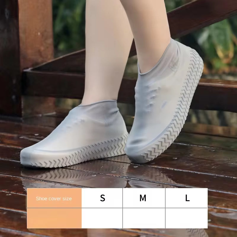 Premium Reusable Waterproof Silicone Shoe Covers for All Weather Protection - 1 Pair