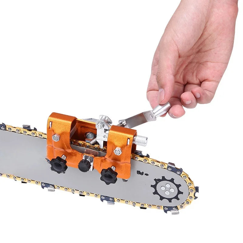 High-Performance Portable Chain Grinder with Innovative Handshake Functionality - Ideal for All-Year Metalworking Projects