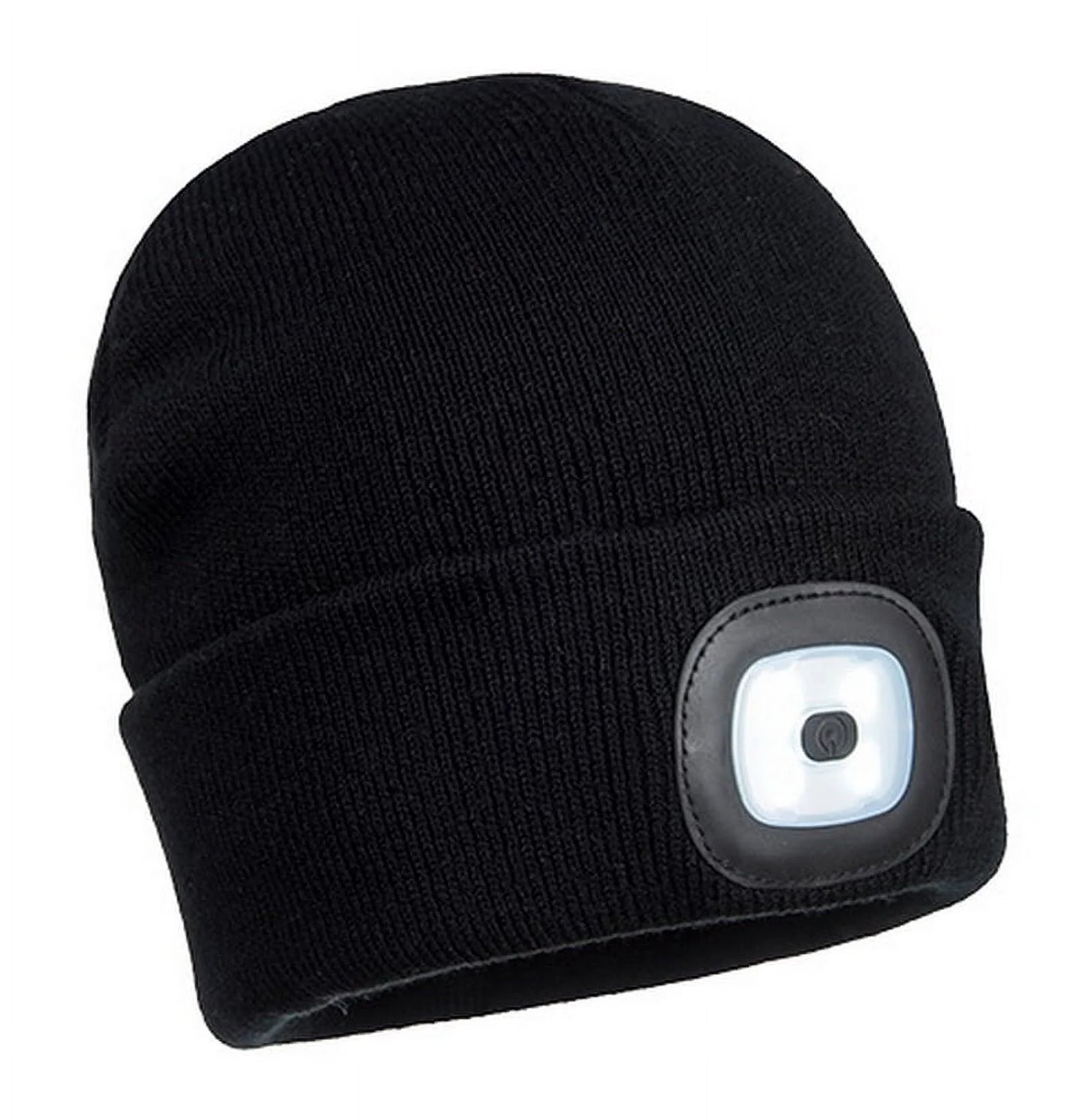 Men's USB Rechargeable LED Beanie Hat - Warm, Comfortable, and Perfect for Low-Light Activities