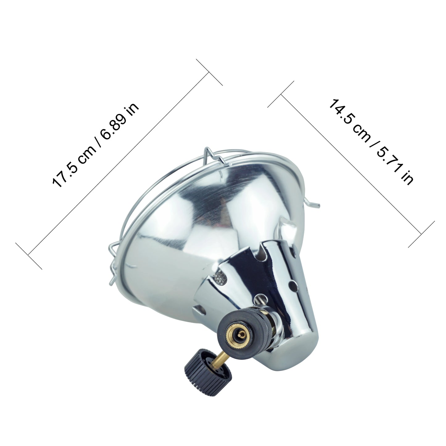 Premium Portable Outdoor Gas Heater - Versatile Propane and Butane Camping Stove for Adventurers