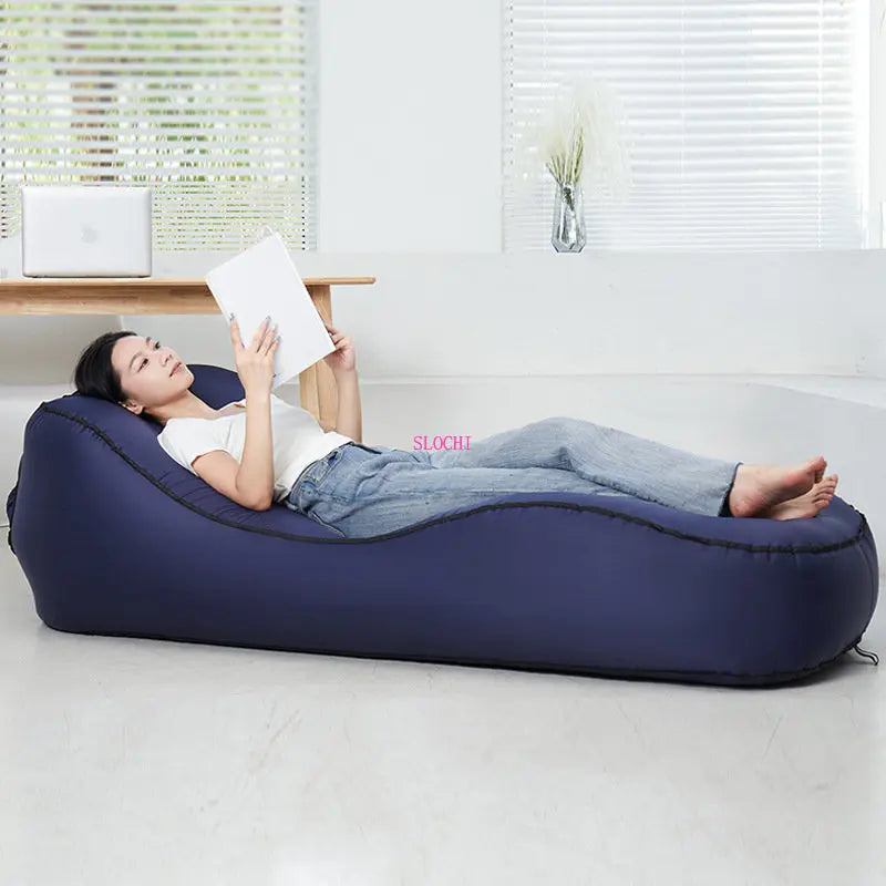Revolutionary Inflatable Camping Sofa and Bed - Effortless Setup, Premium TPU Nylon Durability