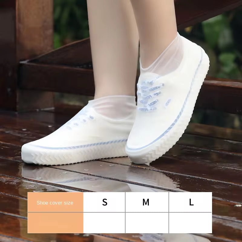 Premium Reusable Waterproof Silicone Shoe Covers for All Weather Protection - 1 Pair