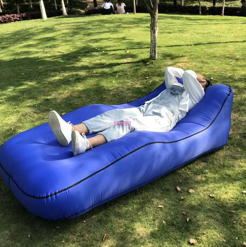 Revolutionary Inflatable Camping Sofa and Bed - Effortless Setup, Premium TPU Nylon Durability