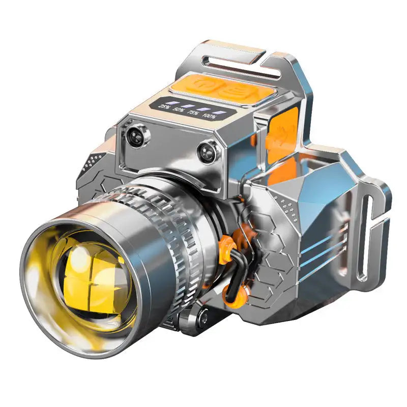 High-Performance Zoomable LED Headlamp: Illuminate Your Outdoor Adventures with Precision and Comfort