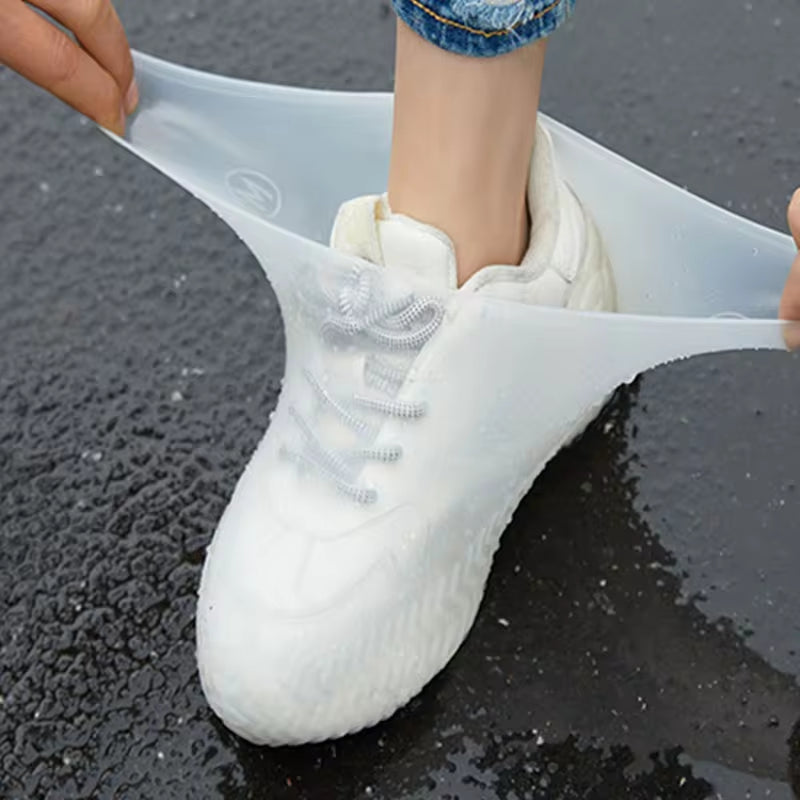 Premium Reusable Waterproof Silicone Shoe Covers for All Weather Protection - 1 Pair