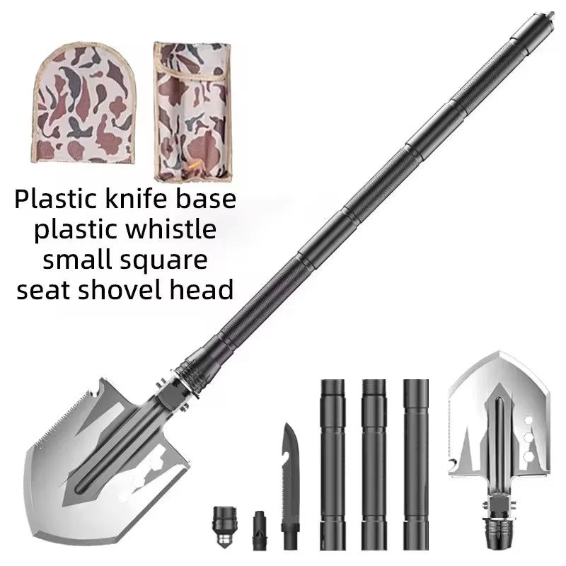 Versatile Folding Shovel for Outdoor Adventures: The Ultimate Tool for Camping, Survival, and More