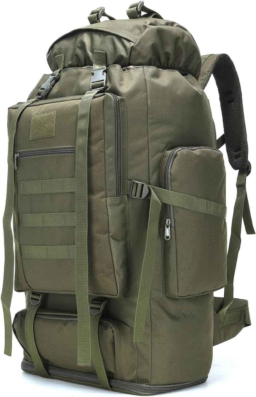 Men's 70L/100L Hiking Backpack - Military-Grade Molle Camping Rucksack for 3-Day Assault and Climbing Adventures