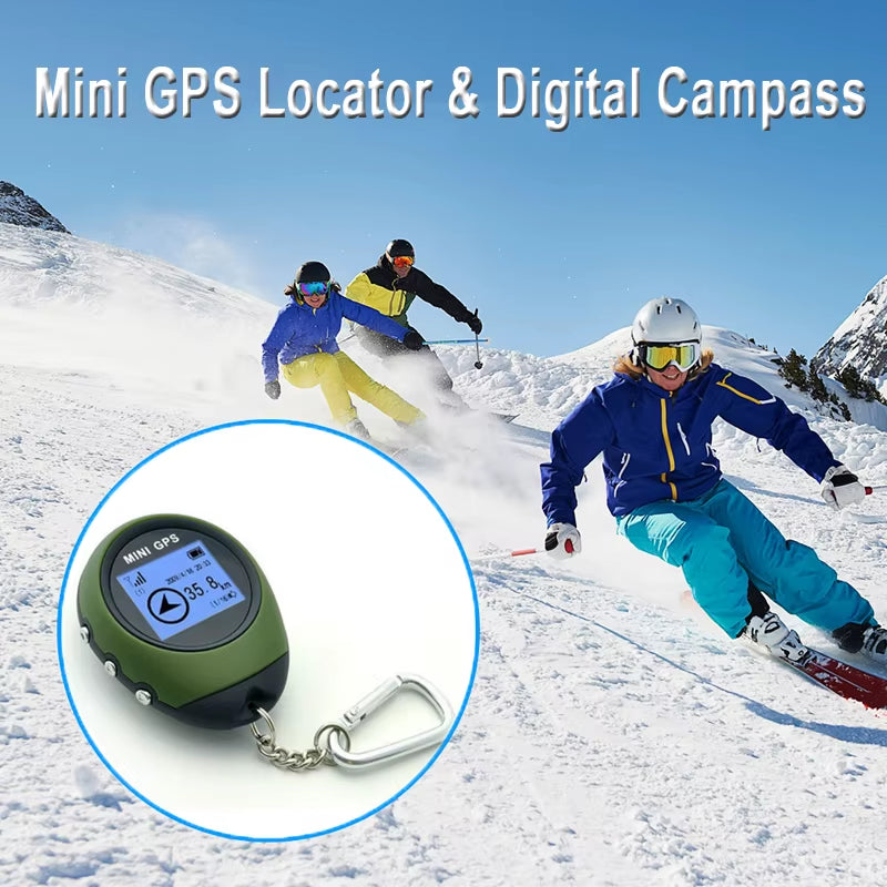 Advanced GPS Tracker with Integrated Compass for Outdoor Navigation and Safety