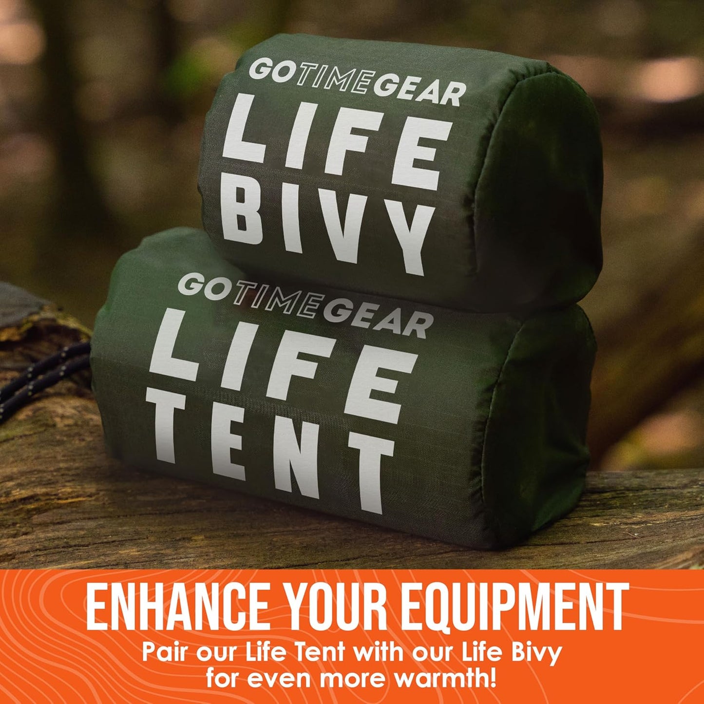 Mylar Emergency Shelter Tube Tent for Two with Paracord - Ultimate All-Weather Survival Solution for Camping and Hiking, Complete with Emergency Whistle