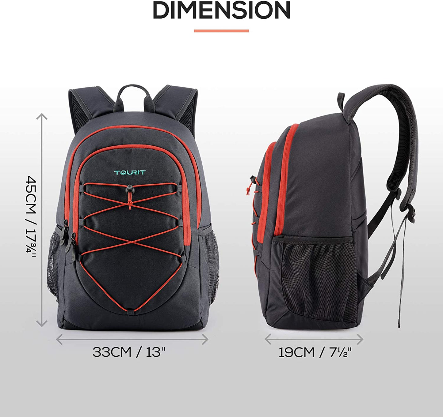Premium Insulated Backpack Cooler - Lightweight, Leakproof Design for 28 Cans, Perfect for Outdoor Adventures, Work, Picnics, Hiking, and Beach Trips