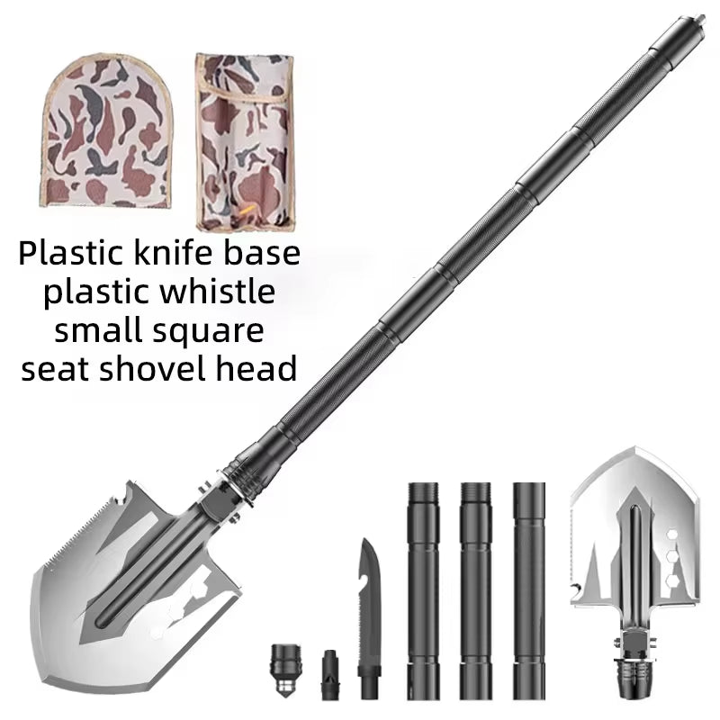 Versatile Folding Shovel for Outdoor Adventures: The Ultimate Tool for Camping, Survival, and More