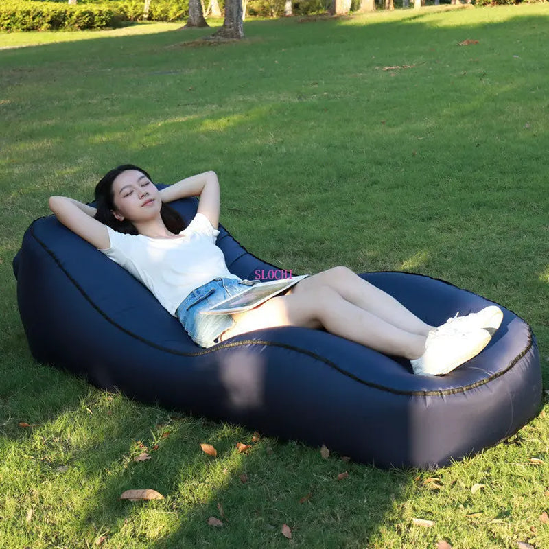 Revolutionary Inflatable Camping Sofa and Bed - Effortless Setup, Premium TPU Nylon Durability