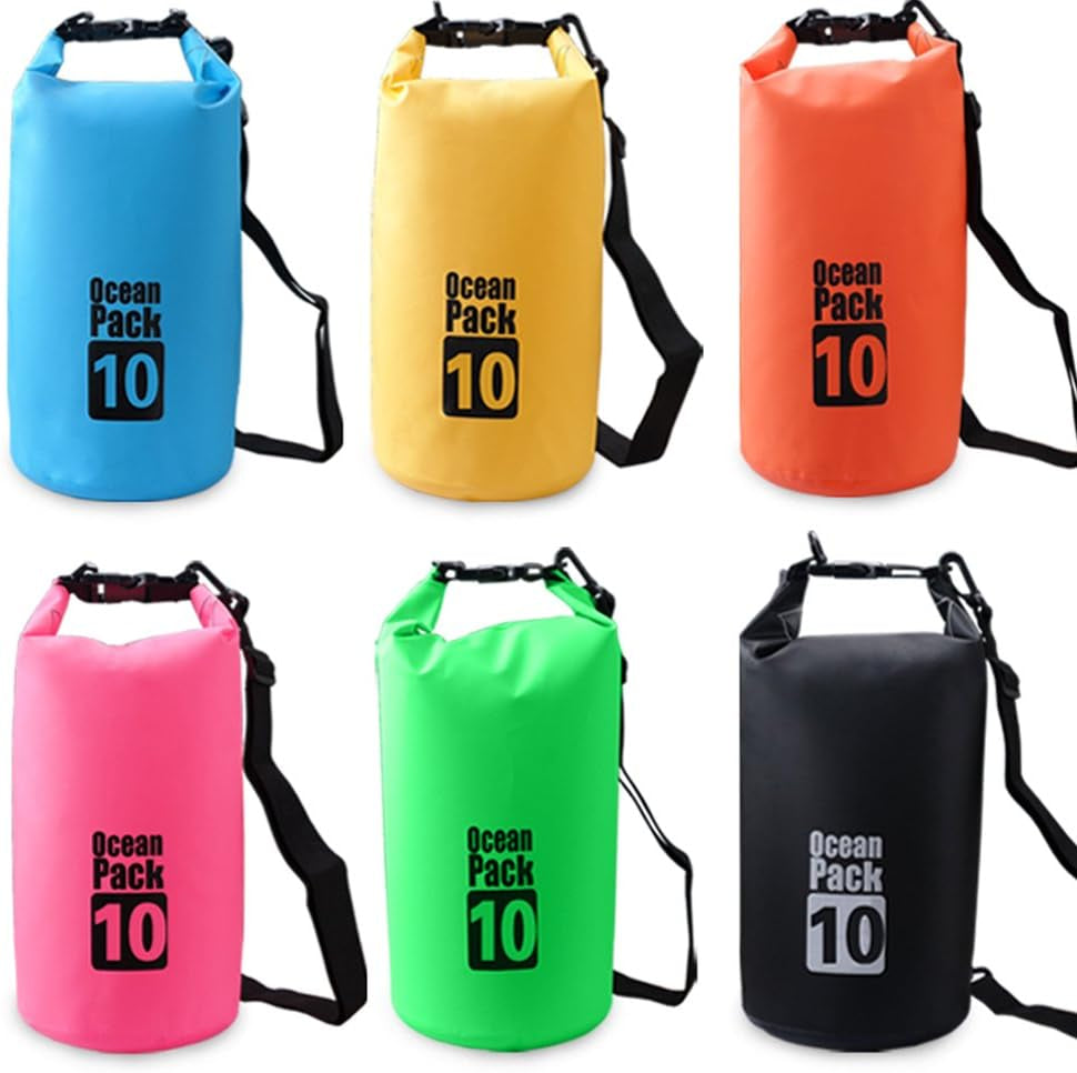 Premium Waterproof Dry Sack - Versatile Floating Bags for Boating, Kayaking, Hiking, and More - Available in Multiple Sizes (2L, 5L, 10L, 20L, 30L)