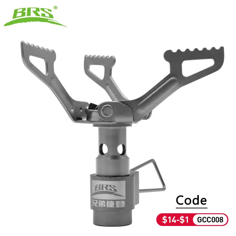 Premium 3000T Portable Mini Titanium Gas Stove - The Ultimate Lightweight Cooking Solution for Outdoor Adventures