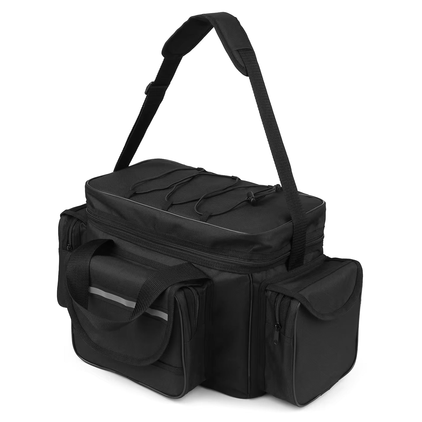 Premium Waterproof Two-Layer Fishing Tackle Storage Bag - Versatile Shoulder Pack for Outdoor Adventures