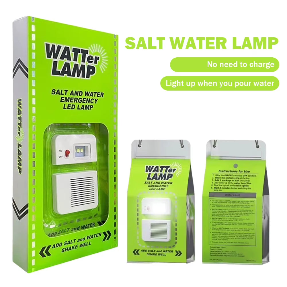 Versatile Waterproof Saltwater Emergency Lantern - Your Essential Portable Camping Light for Night Fishing and Outdoor Adventures