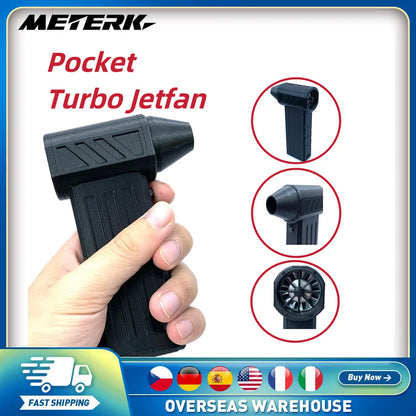 High-Power Silent Turbo Fan Air Duster - Efficient 130,000 RPM Brushless Motor for Ultimate Cleaning Performance